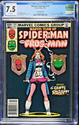 MARVEL TEAM-UP Marvel Comics 1983 #131 Spider-Man and Frog-Man  CGC 7.5