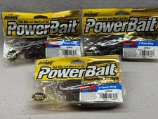 Obsolete Vintage Berkley 4" Power Hawg Tournament Strenght (3) 7 packs