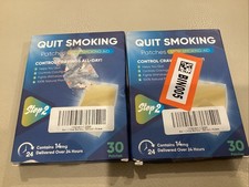 4 Packs Quit Smoking Patches, 30 Patches - Contains 14mg Step 2