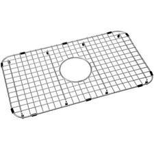 Sink Bottom Grid 23" X 13", Centered Drain with Corner Radius 2", NDG2313C