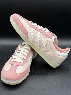 BRAND NEW adidas Samba Ruffle Stripes Pack Wonder Mauve (Women's) SHIPS ASAP