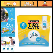 Purina Tidy Cats Clumping Cat Litter, Glade Clear Springs, 38 lb