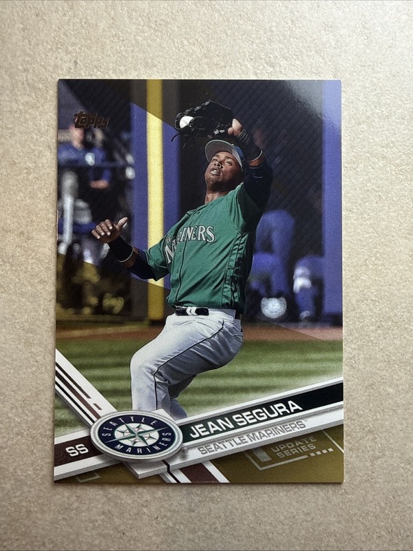 2017 Topps - #’d/2017 Jean Segura *Gold*   #US184