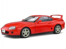 Toyota Supra MK4 A80 1993 Renaissance red diecast model car 07601 Solido 1:18