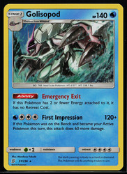 Golisopod 51/236 Holo Rare Unified Minds