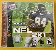 NFL 2K1 All Stars Edition (2000) SEGA Dreamcast NEW Factory Sealed