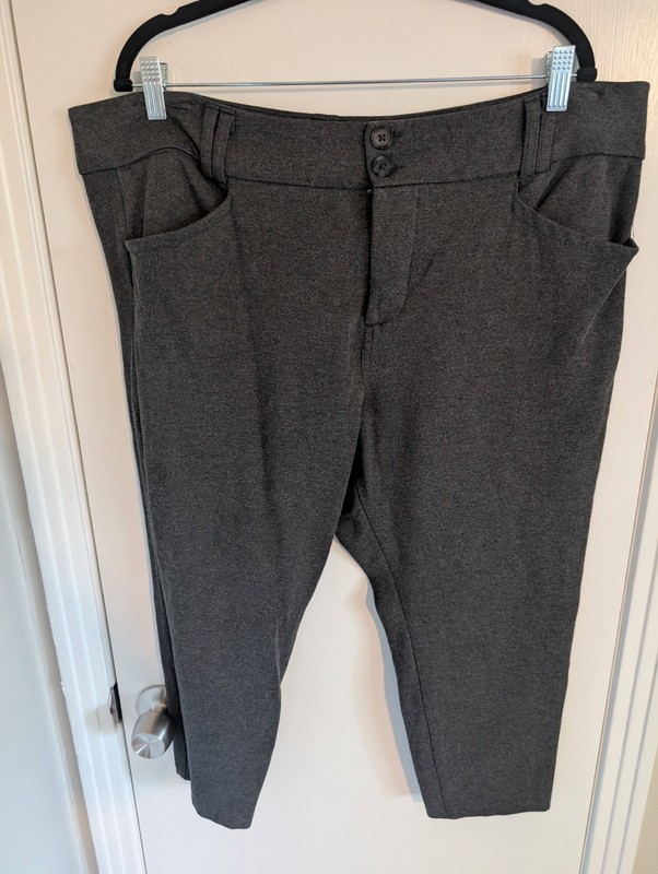 Women's Torrid Studio Slacks - Size 20R - Charcoal Gray