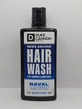 Duke Cannon News Anchor® 2-in-1 Hair Wash - Naval Diplomacy, 14 oz.