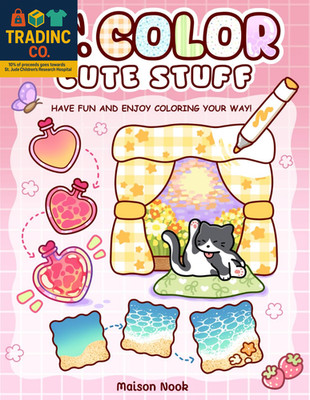 Step-by-Step Coloring Guide for Adults and Teens with Cute Patterns