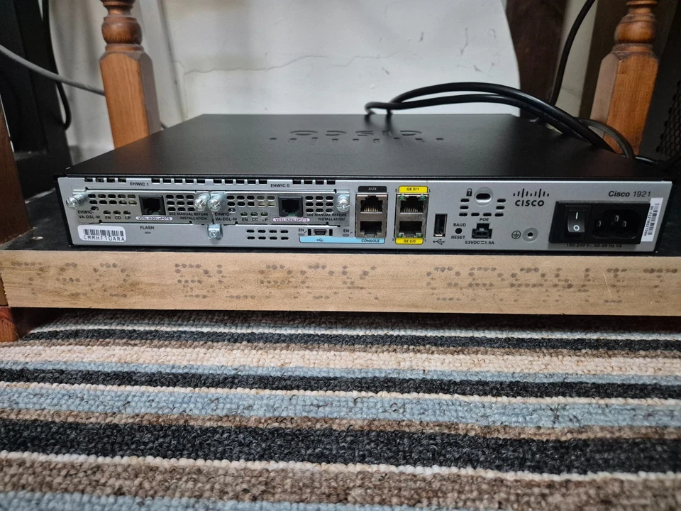 Cisco 1921 Integrated Services Router CISCO1921/K9 - Image 2 of 3