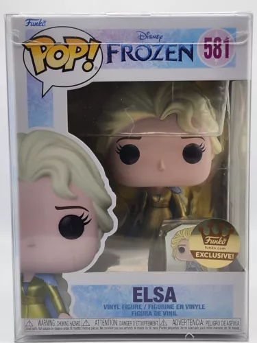 Funko Pop!: ELSA w/Gold Pin #581 Disney Ultimate Princess Funko Shop Exclusive!!