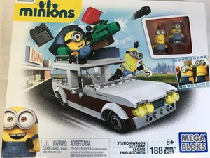 mega bloks minions station wagon getaway