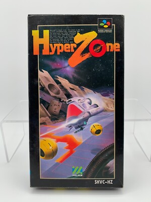 HYPERZONE Super Famicom Japan SNES With Box Manual & Reg Card  SFC0806