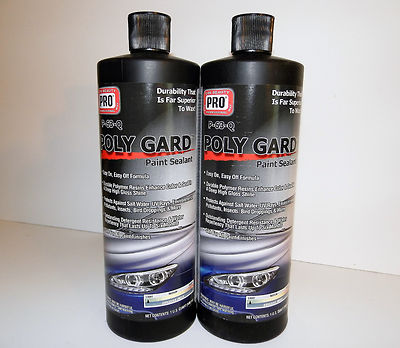 PRO Poly-Gard Paint Sealant 64oz. Detail Shop, Dealers, HUGE Pro Size Bundle