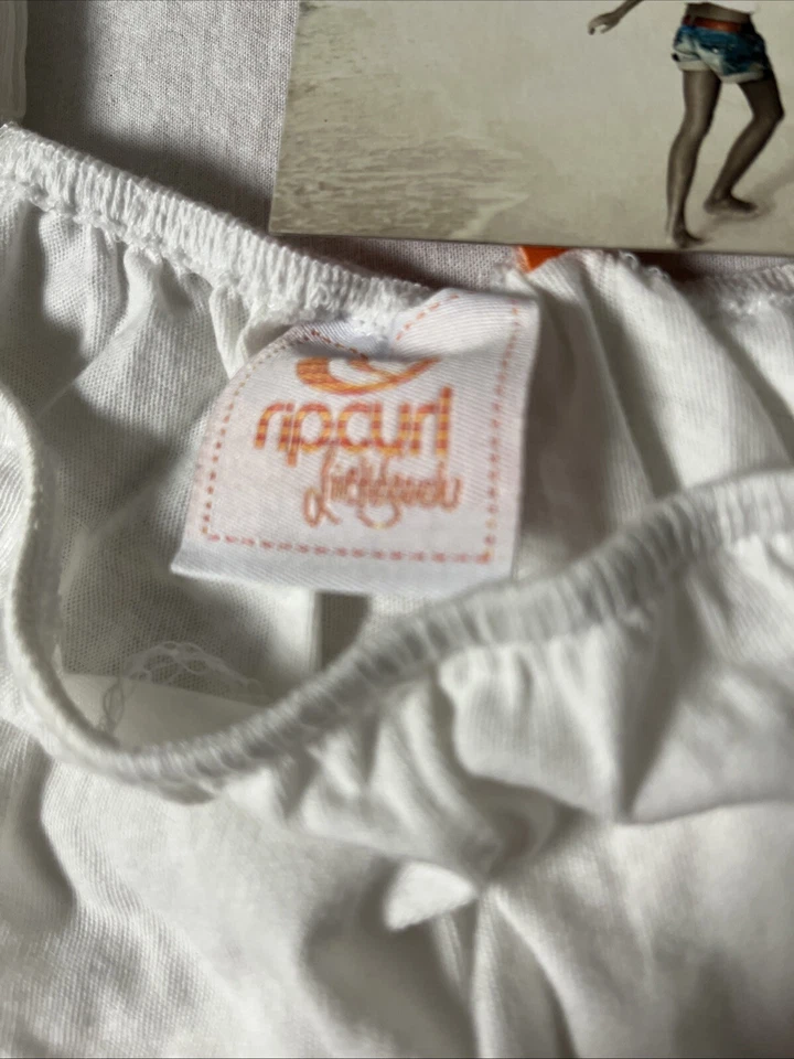 Rip Curl Damen Tunika Top Gr. M Weiß SM1449 - Bild 3 von 4