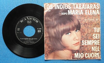 846 45 GIRI LOS INDIOS TABAJARAS MOONLIGHT AND... TU SEI SEMPRE... RCA 45N-1407