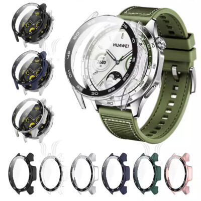 Für Huawei Watch GT 4 46mm 41mm Glas Displayschutzfolie Hülle Full Cover