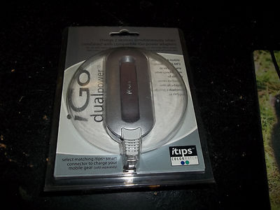 iGO dual power adapter - for laptop - pda - mobile phone - mp3