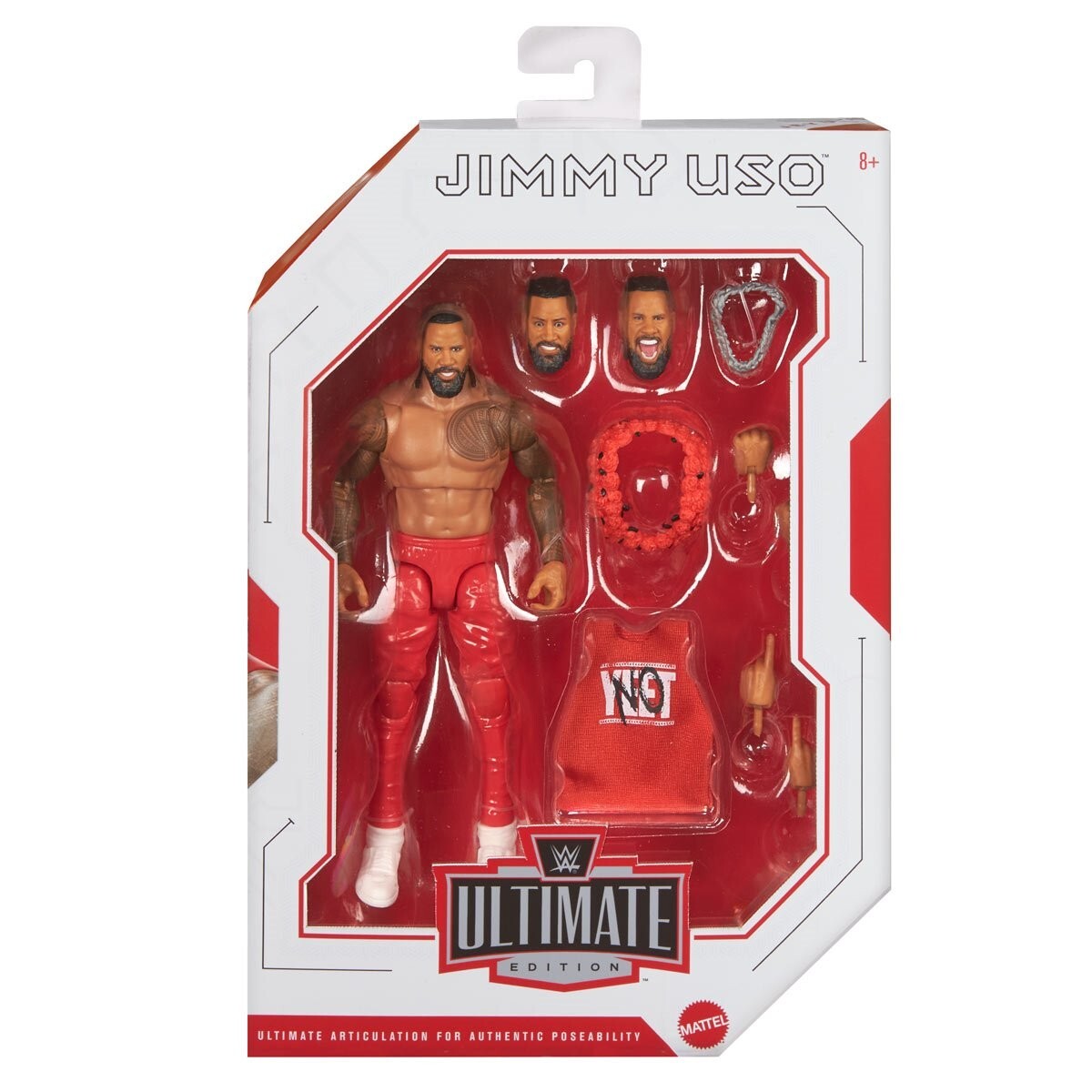 wwe フィギュア ジェイウーソー Amazon.com: Mattel WWE Ultimate Edition Jey USO Action