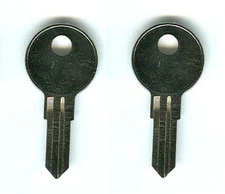 (2) ToolBox Deflecta-Shield Tool Box Replacement Key Pre-Cut Codes J201-240