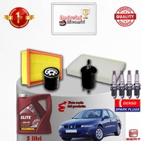Inspektionskit Filter ÖL Kerzen Seat Toledo II 1.8 20V 92KW 125CV Von 1999->
