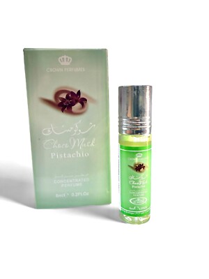 Choco Musk Pistachio 6 ml   Al Rehab Roll-On Parfümöl   süß cremig Vanille