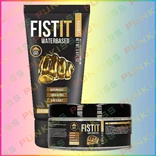 FIST IT Water-Based Long Lasting Lubricant💋Sex Lube Gel Safe with Latex Condoms