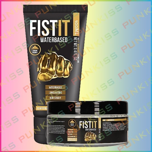 Fist It Water Based Lube 300ml FIST IT Water-Based Long Lasting Lubricant💋Sex Lube Gel Safe with Latex