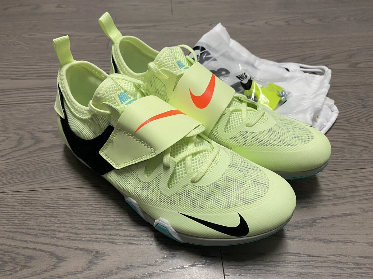 Nike Pole Vault Barely Volt Track Shoes Steel Spikes New Men s Size 10