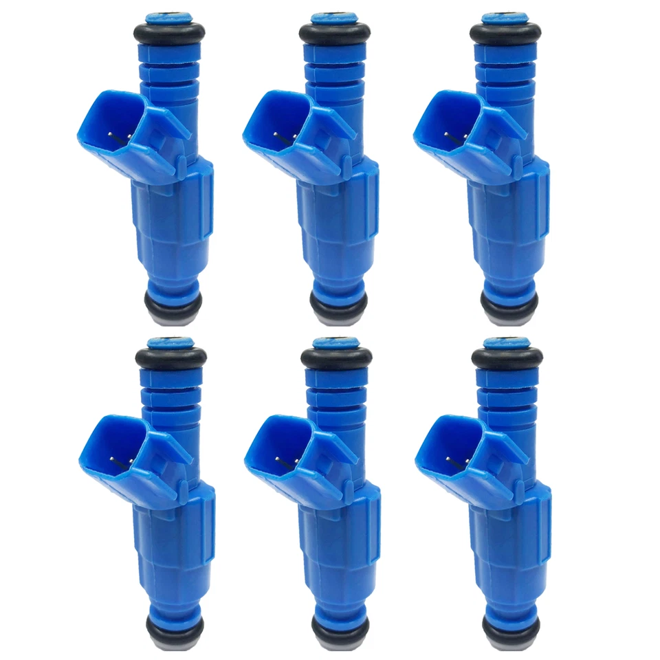 Inyector de combustible OE 0280156182 6 piezas para Chevrolet Equinox Pontiac Torrent 3,4 L Foto 4 de 4