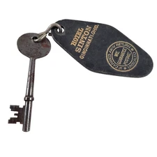 Hotel Sinton Skeleton Key & Fob Chicago Blacksox Shoeless Joe Jackson
