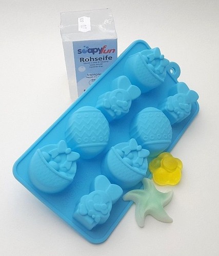 Silikonform Gießform KERAflott Seifengießen Pralinenform Eiswürfel Schokolade - Bild 12 von 88