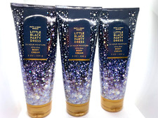 Bath and Body Works LITTLE BLACK PARTY DRESS BODY CREAM 8 0Z ***SET OF 3 ***