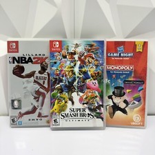 Lot Of 3 Nintendo Switch Boxes Original OEM Case Only - No Game