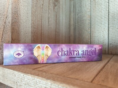   RÄUCHERSTÄBCHEN GREEN TREE CHAKRA ENGEL NEU   