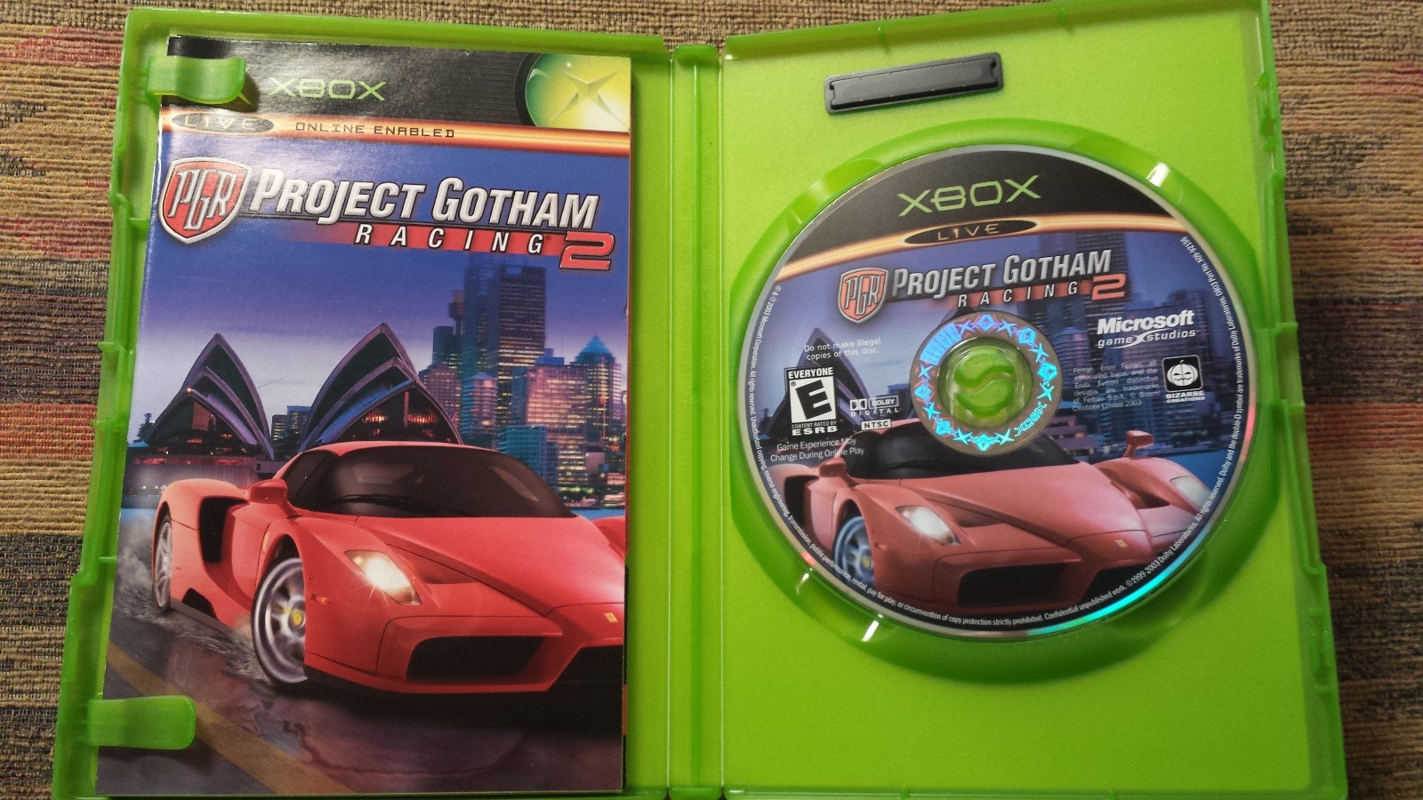 Project Gotham Racing 2 Microsoft Xbox Street Racing Game Disc eBay