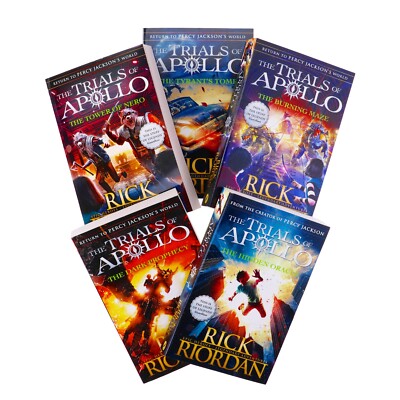 Trials of Apollo Sammlung 5 Bücher Set von Rick Riordan - Alter 9-14 - Taschenbuch