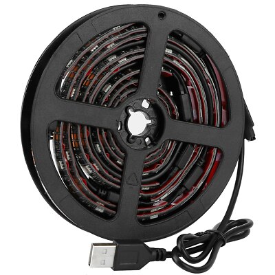 Waterproof RGB LED Backlight Strip 6.56ft W/ Remote Controller for 40-60 Inch TV