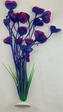 14" Aquarium Artificial Plants - Purple Color