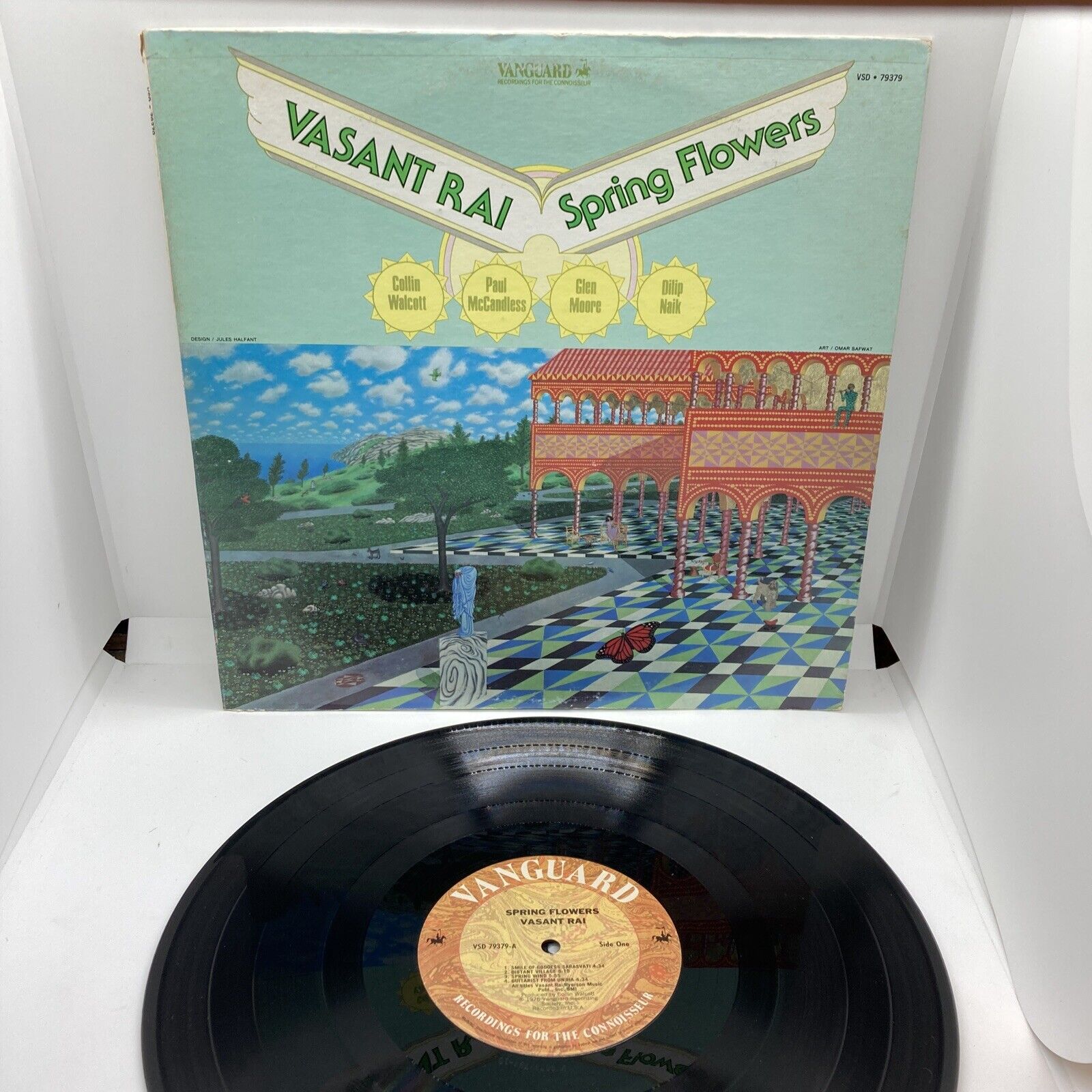 Vasant Rai Spring Flowers LP Album 1976 Vangaurd Records VSD-79379 Vinyl EX