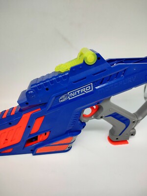 Nerf Nitro Moto Fury Rapid Rally Soft Car Blaster Battery Powered