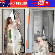 XXL Magic Curtain Door Mesh Magnetic Mosquito Fly Bug Insect Net Screen Barrier