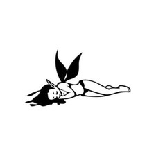 Fairy Sleep Deep - Vinyl Decal Sticker for Wall, Car, iPhone, iPad, Laptop