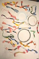 needlepoint threads lot
