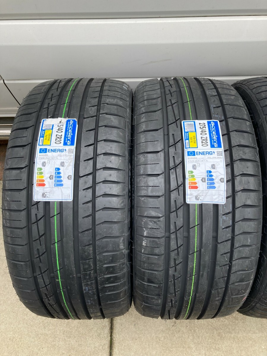 タイヤ・ホイール 275/40R20.Z 106Y XL 2 x 275/40ZR20 106Y XL ACCELERA 275 40 20 EXTRA LOAD TYRES