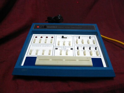 Heathkit ET-3200 Digital Design Experimenter logic breadboard w power supply