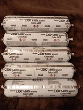 5 Geocel 2300 MHRV Sealant Paintable Truck Trailer RV 13oz 'Mist' Color 