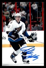 Jeff Schultz Autographed 4x6 Color Photo Washington Capitals #55 White A