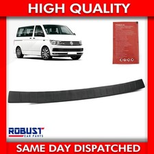 FOR VW T6 T6.1 TAILGATE CARAVELLE TRANSPORTER REAR BUMPER COVER GUARD PROTECTOR