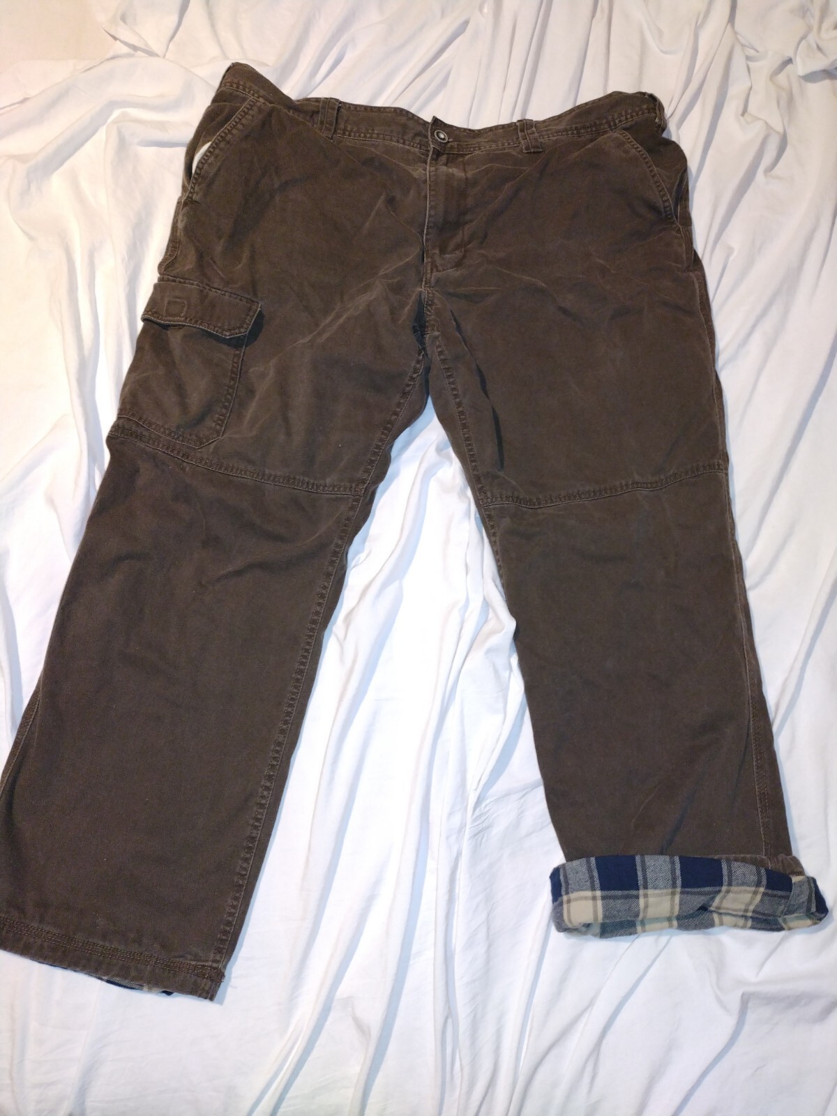 Redhead flannel lined cargo pants actual 42x28.5 Gem